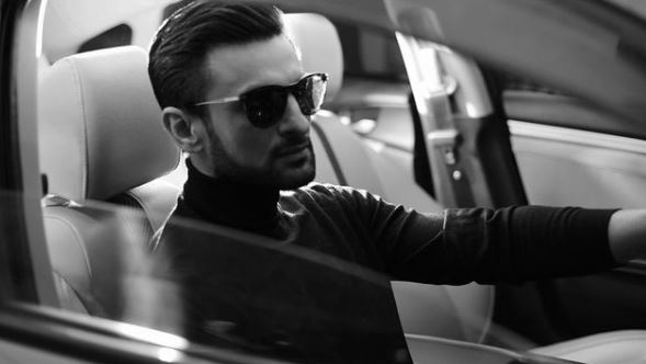 Salman Malik - Suit Next Bow @Zara Belt Louis Vuitton Glasses Pathan Watch  HUGO BOSS Baaki Sab Made In Sialkot