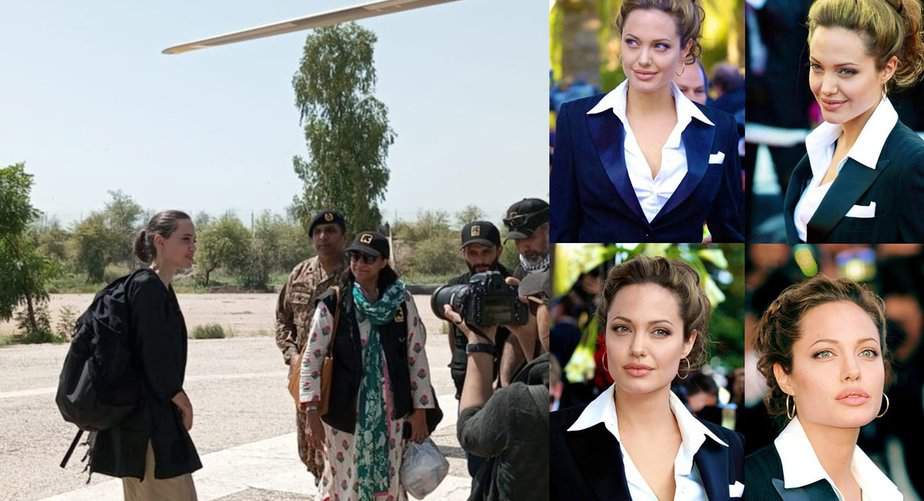 Hollywood yıldızı Angelina Jolie, sel mağdurlarına yardım etmek için Pakistan’a geldi.  |  Sonraki TV