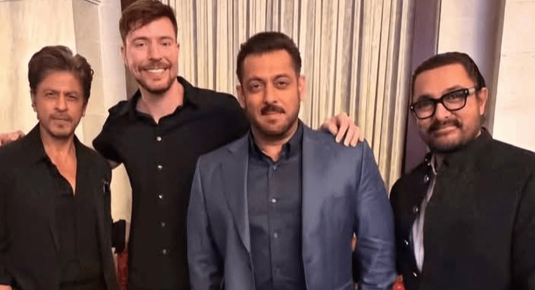 Mr Beast with Khans Mr Beast with Khans