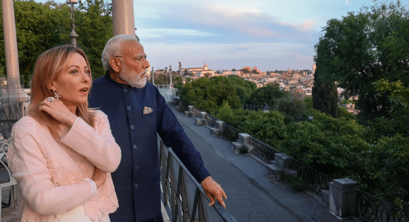 Meloni and Modi