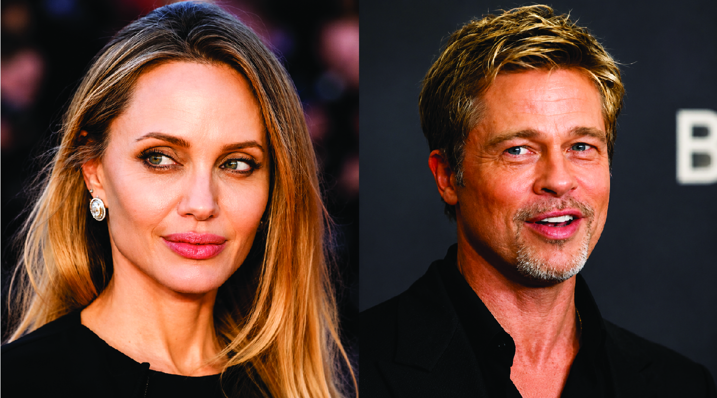 Angelina and Brad